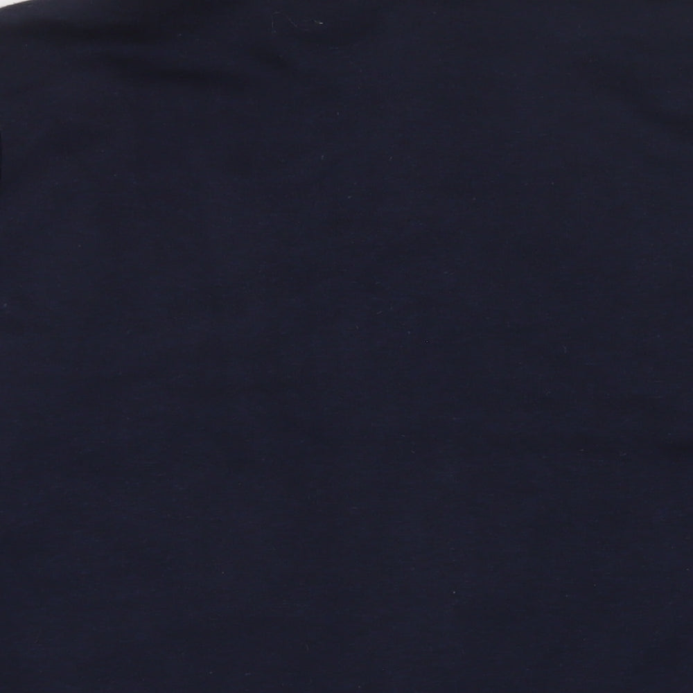 bonmar Womens Blue Polyester Full Zip Sweatshirt Size 16 Zip