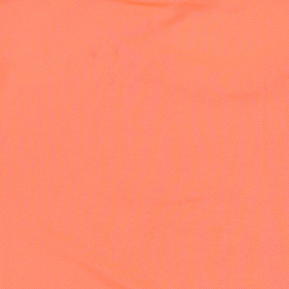 Roly Sport Womens Pink Polyester Basic T-Shirt Size L Round Neck