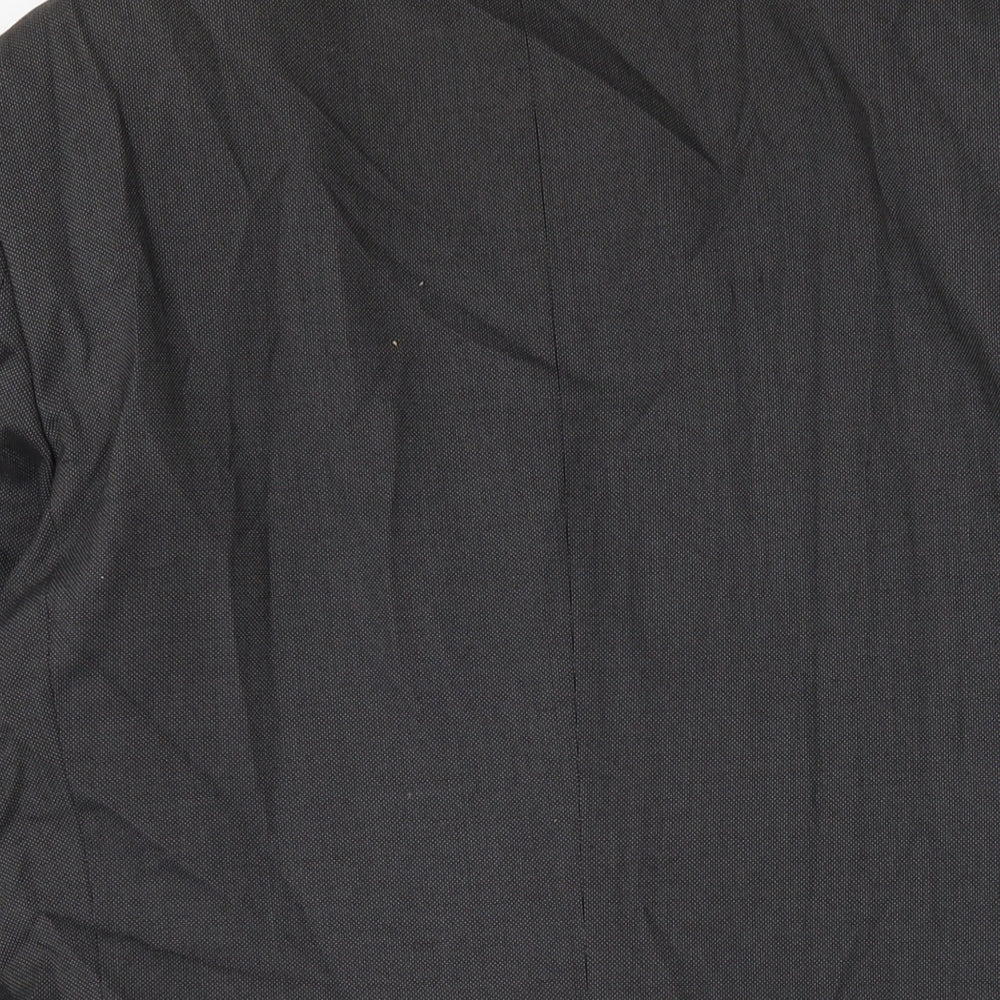 Burton Mens Grey Jacket Size 44 Button