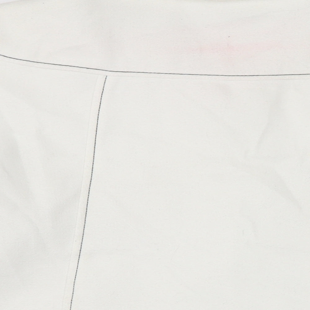 TG Womens White Jacket Size 24 Button