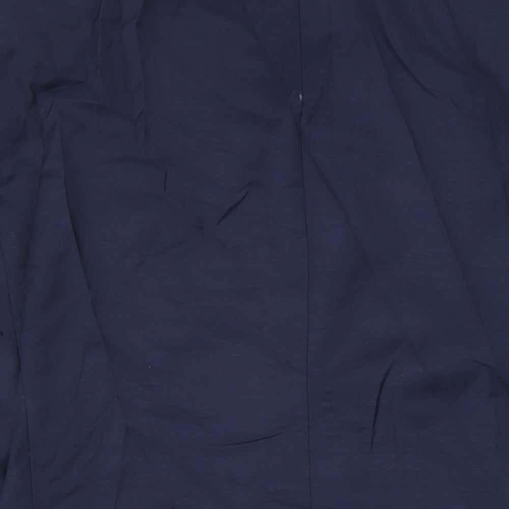 Autograph Mens Blue Jacket Size 42 Button