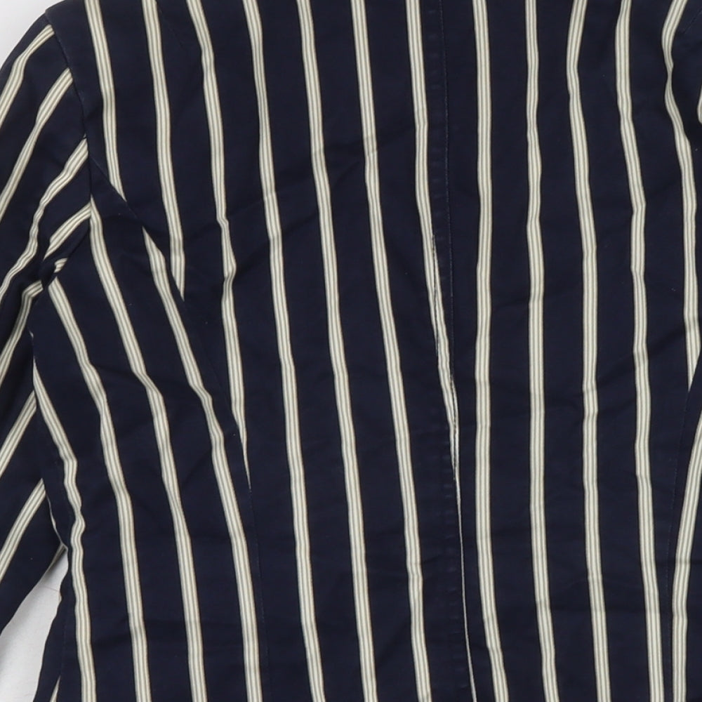 NEXT Womens Blue Jacket Size 8 Button