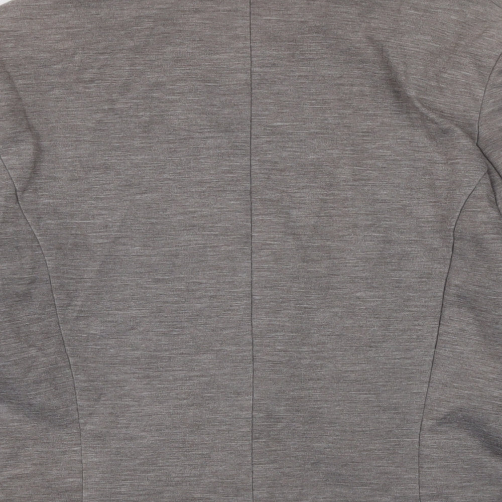 H&M Womens Grey Jacket Size 8 Button