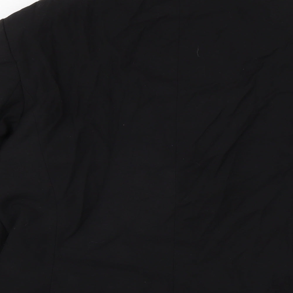 NEXT Womens Black Jacket Size 12 Button