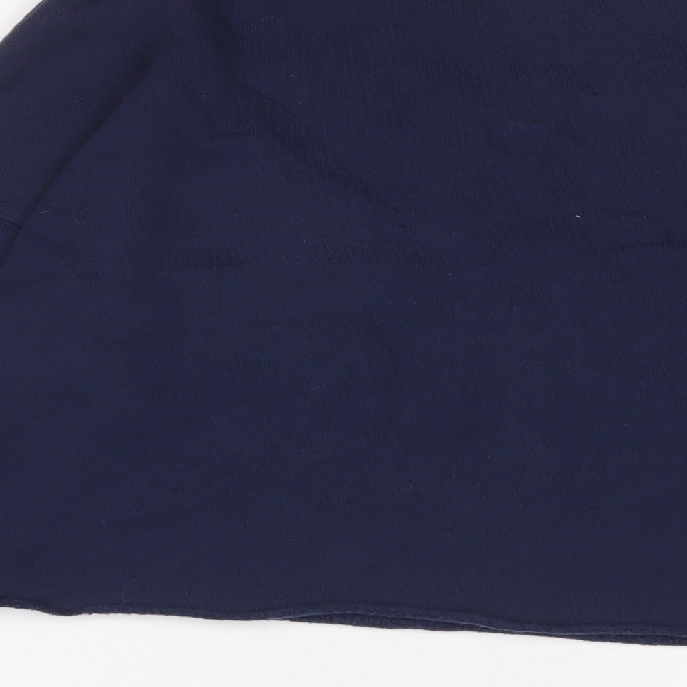 Bella + Canvas Womens Blue Cotton Pullover Sweatshirt Size M Pullover