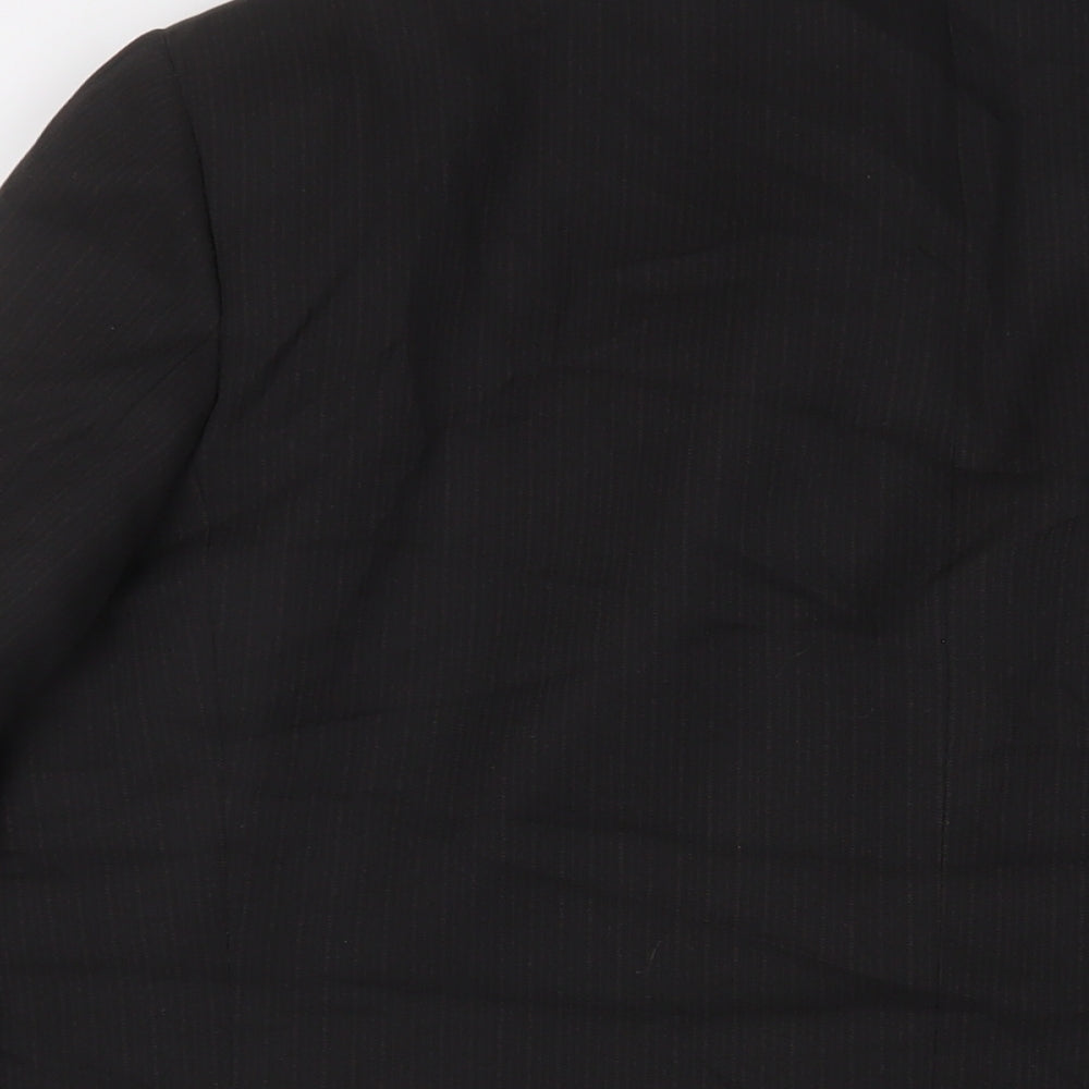 Taylor & Wright Mens Black Polyester Jacket Suit Jacket Size 44 Regular