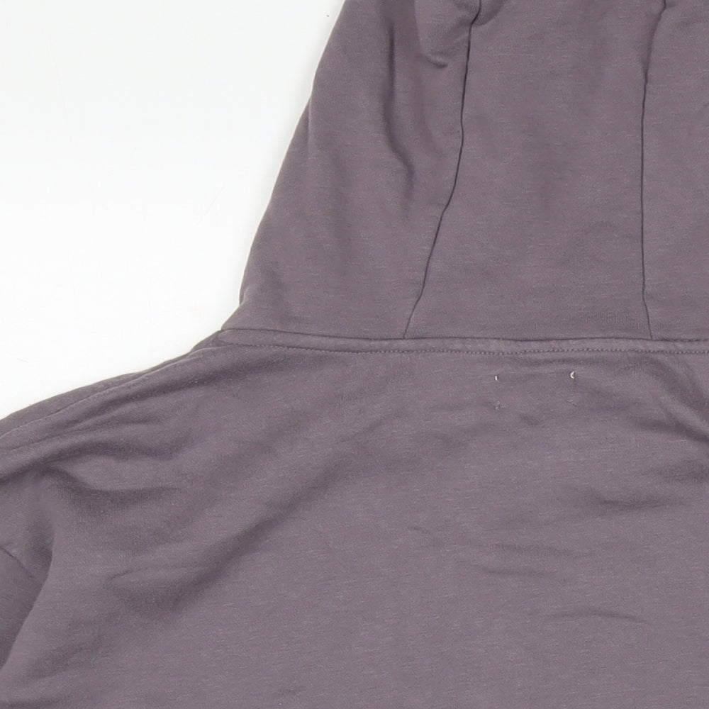 Jeff & Co Womens Multicoloured Cotton Pullover Hoodie Size 12 Drawstring