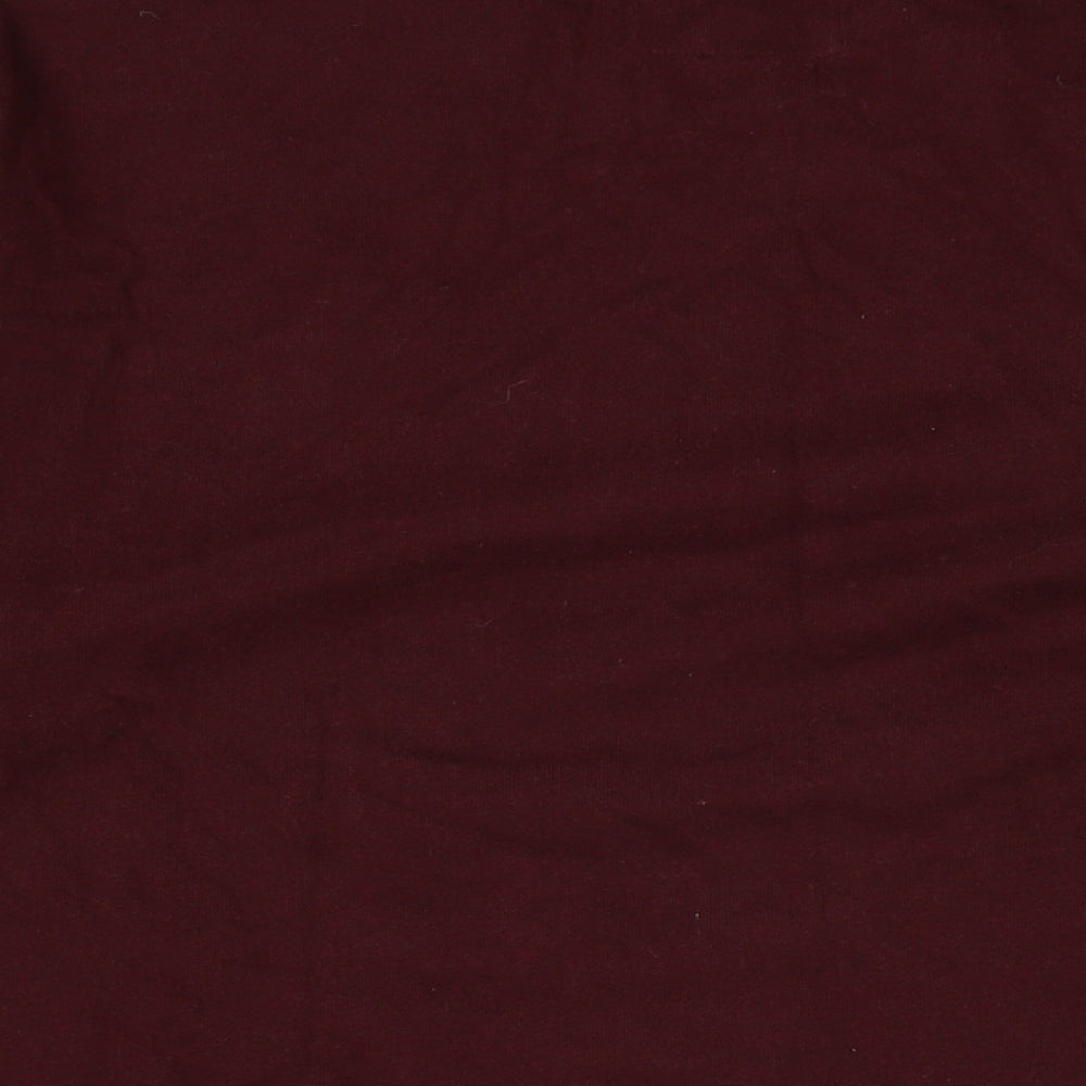 American Eagle Mens Red Cotton Pullover Sweatshirt Size L