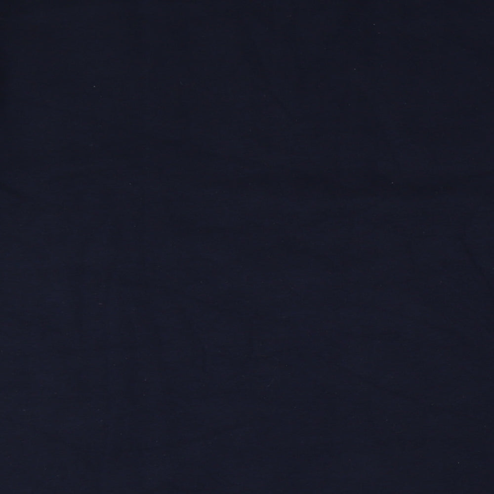 Damart Womens Blue Cotton A-Line Size 22 Crew Neck