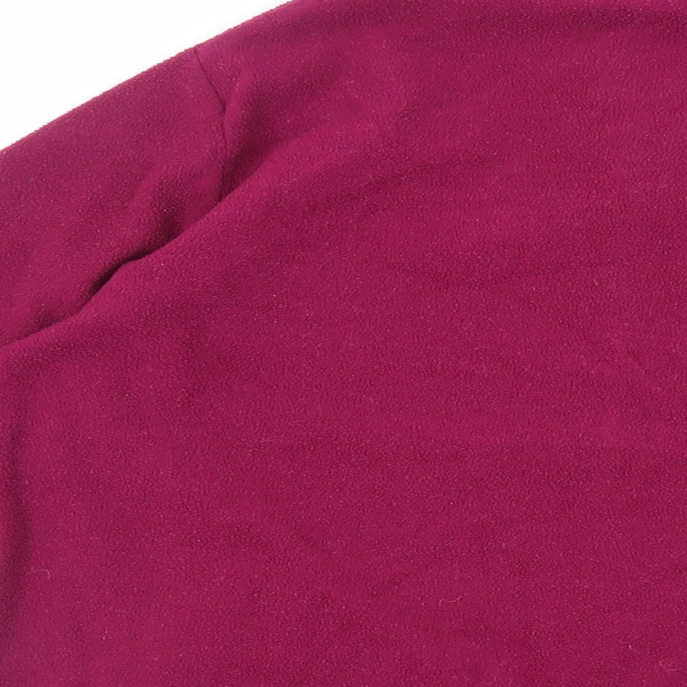 EWM Womens Purple Jacket Size M Zip - Zipped Pockets