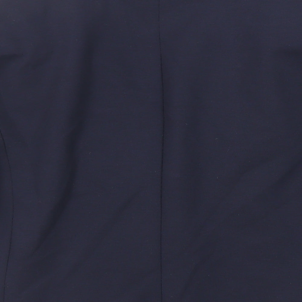 Dorothy Perkins Womens Blue Jacket Blazer Size 12 Button