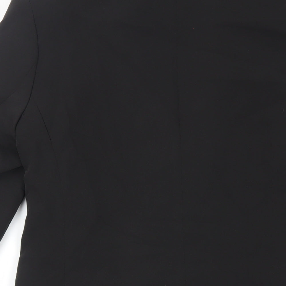 New Look Womens Black Jacket Blazer Size 8 - Open