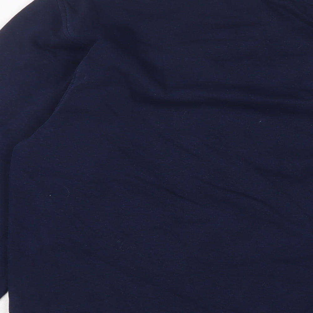 Kiabi Mens Blue Cotton Pullover Sweatshirt Size S