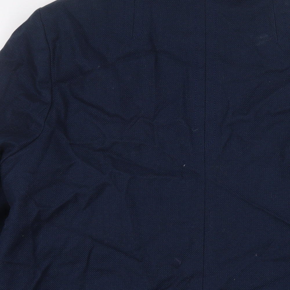 Limited Collection Womens Blue Jacket Size 16 Button