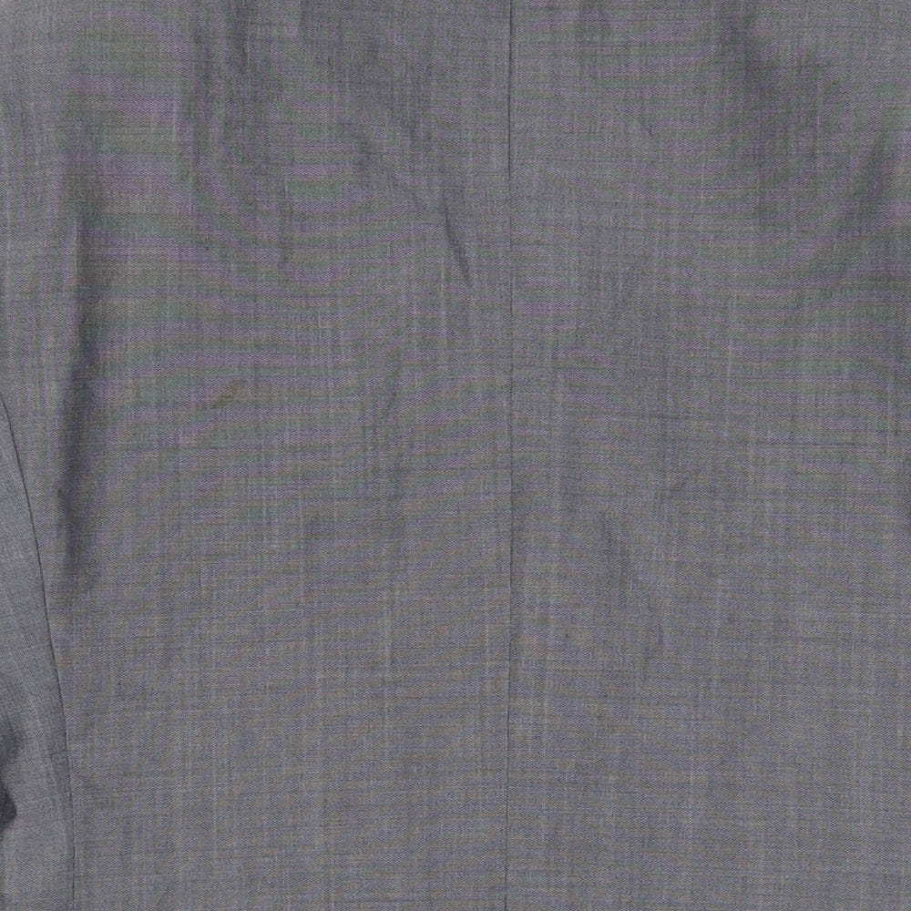 NEXT Mens Grey Wool Jacket Suit Jacket Size 36 Regular