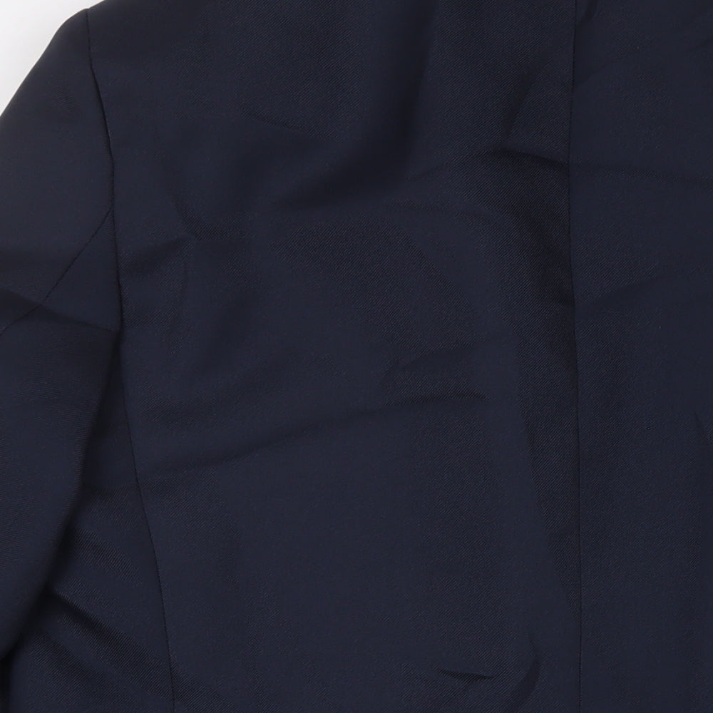 Chums Mens Blue Polyester Jacket Suit Jacket Size 42 Regular