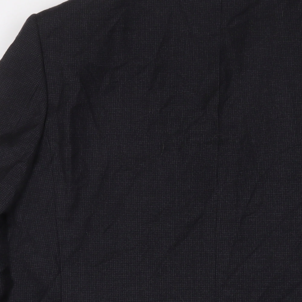 Marks & Spencer Mens Grey Wool Jacket Suit Jacket Size 42 Regular