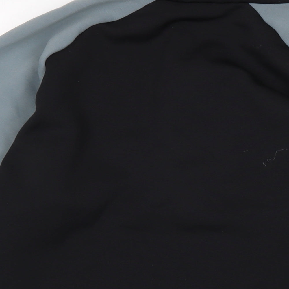 Millet Mens Black Polyester Pullover Casual Size L Mock Neck