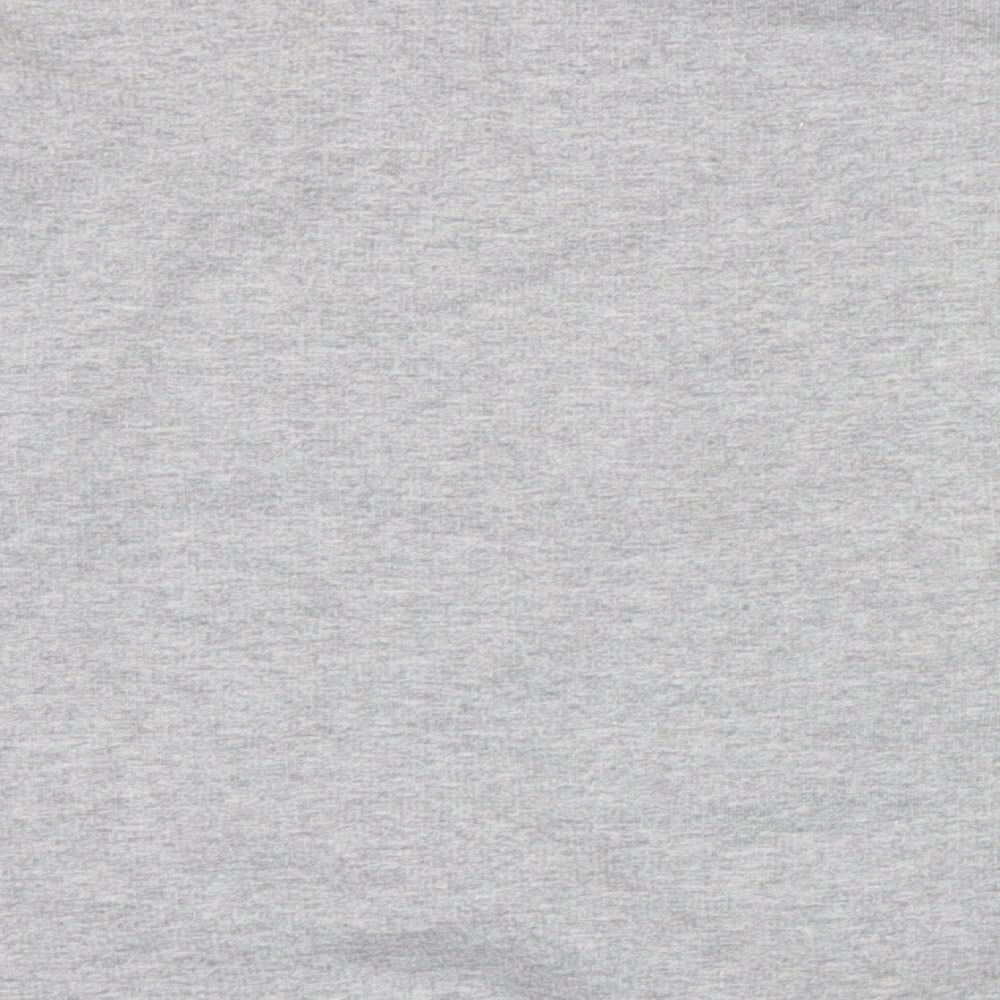 West Coast Womens Grey Cotton Pullover Sweatshirt Size S