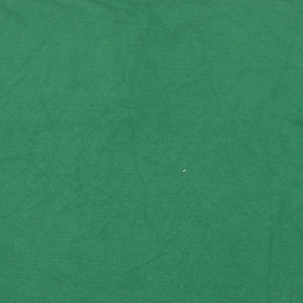 Sergio Tacchini Womens Green Cotton Basic Polo Size XL Collared - Logo