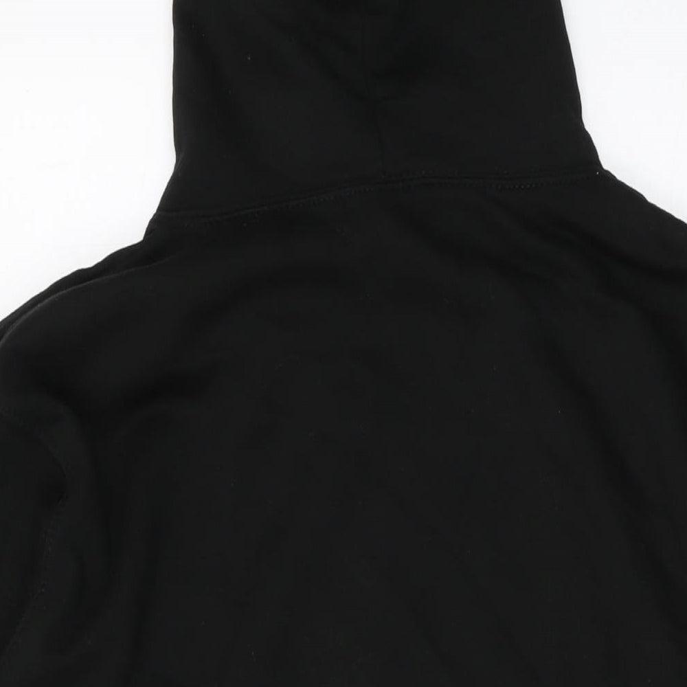 RTX Mens Black Cotton Pullover Hoodie Size S