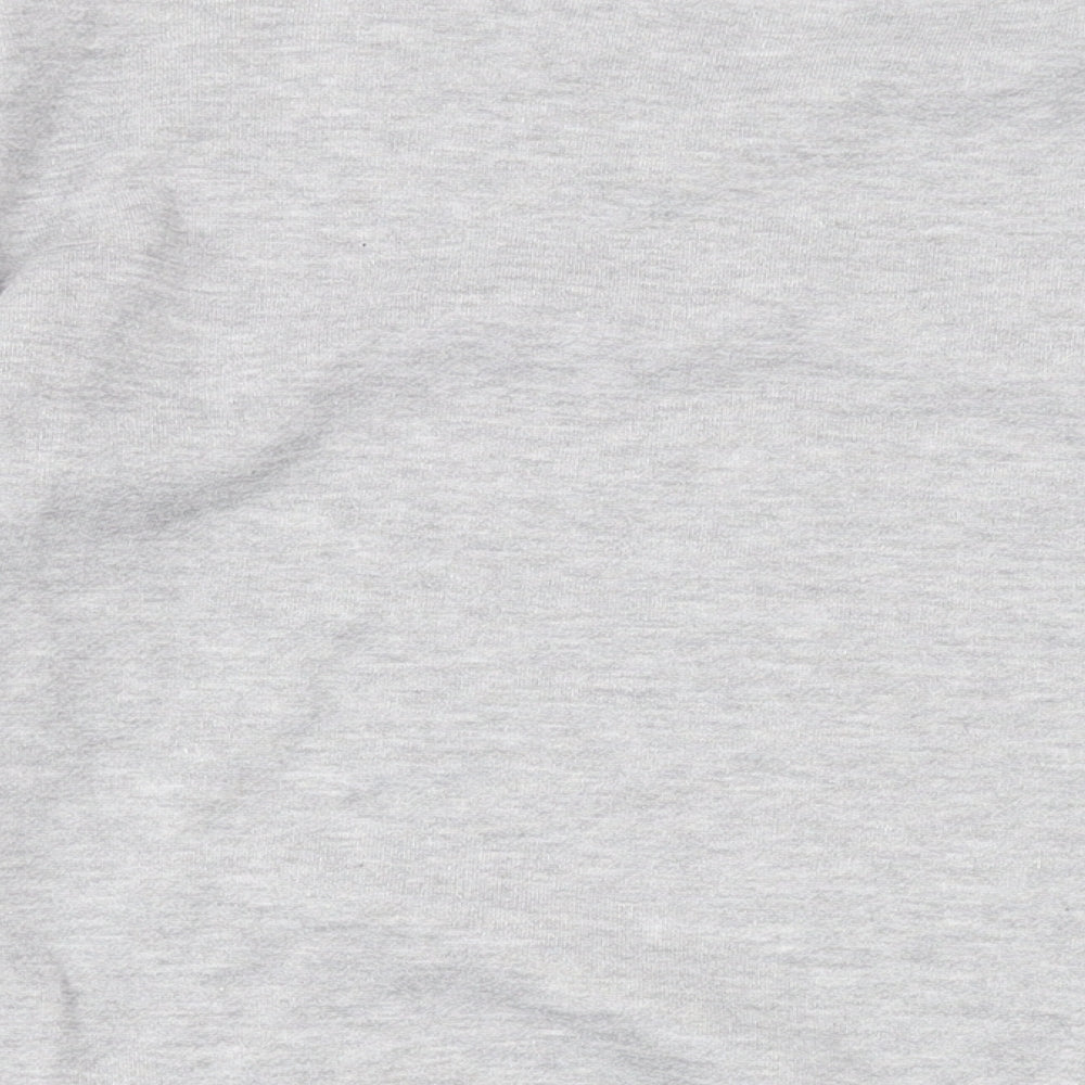 Boohoo Mens Grey Cotton Pullover Sweatshirt Size L