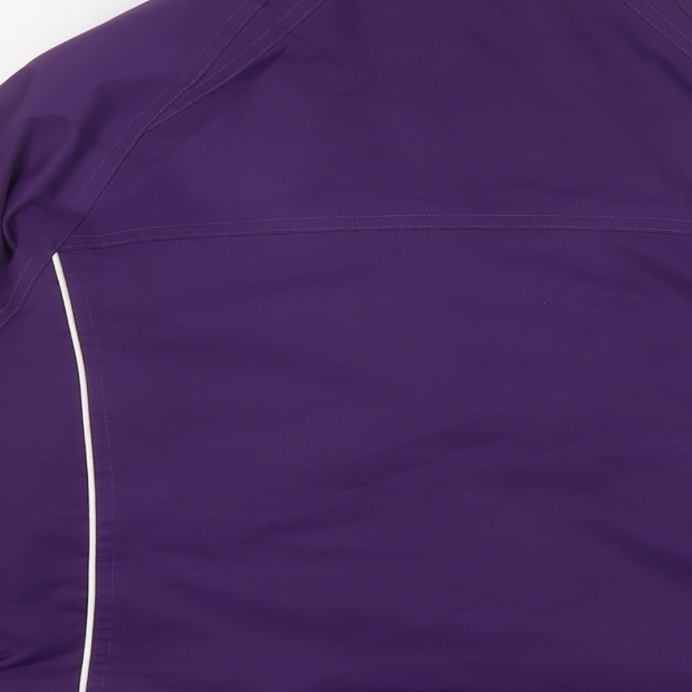 Parallel Womens Purple Jacket Coat Size 10 Zip