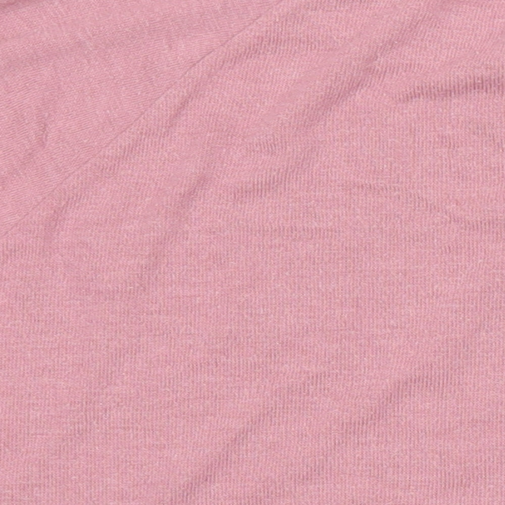 NEXT Womens Pink Viscose Pullover Sweatshirt Size M
