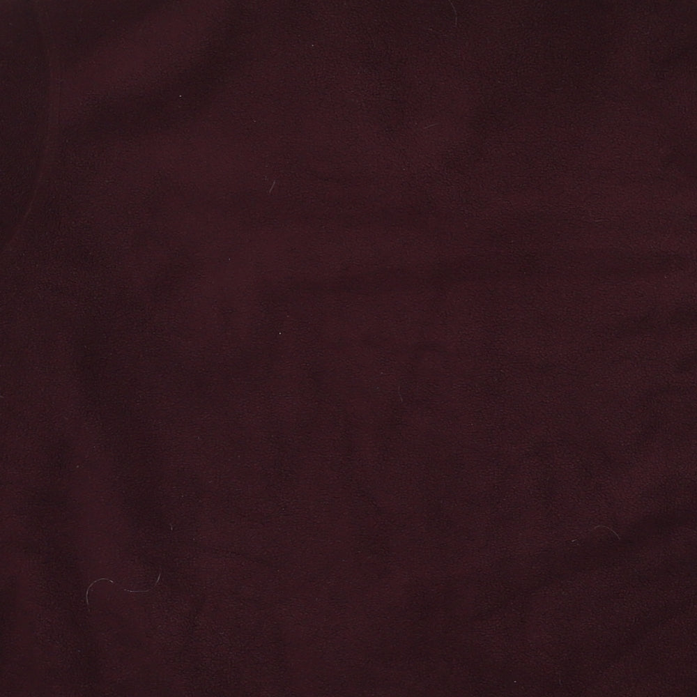 Lands' End Womens Red Polyester Pullover Sweatshirt Size 14 Pullover - Size 14-16