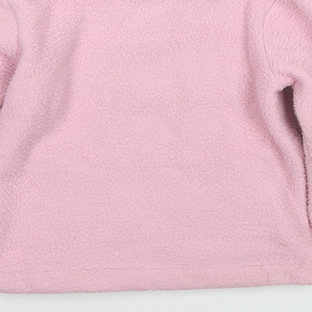 Threadgirls Girls Pink Polyester Pullover Sweatshirt Size 5-6 Years Pullover
