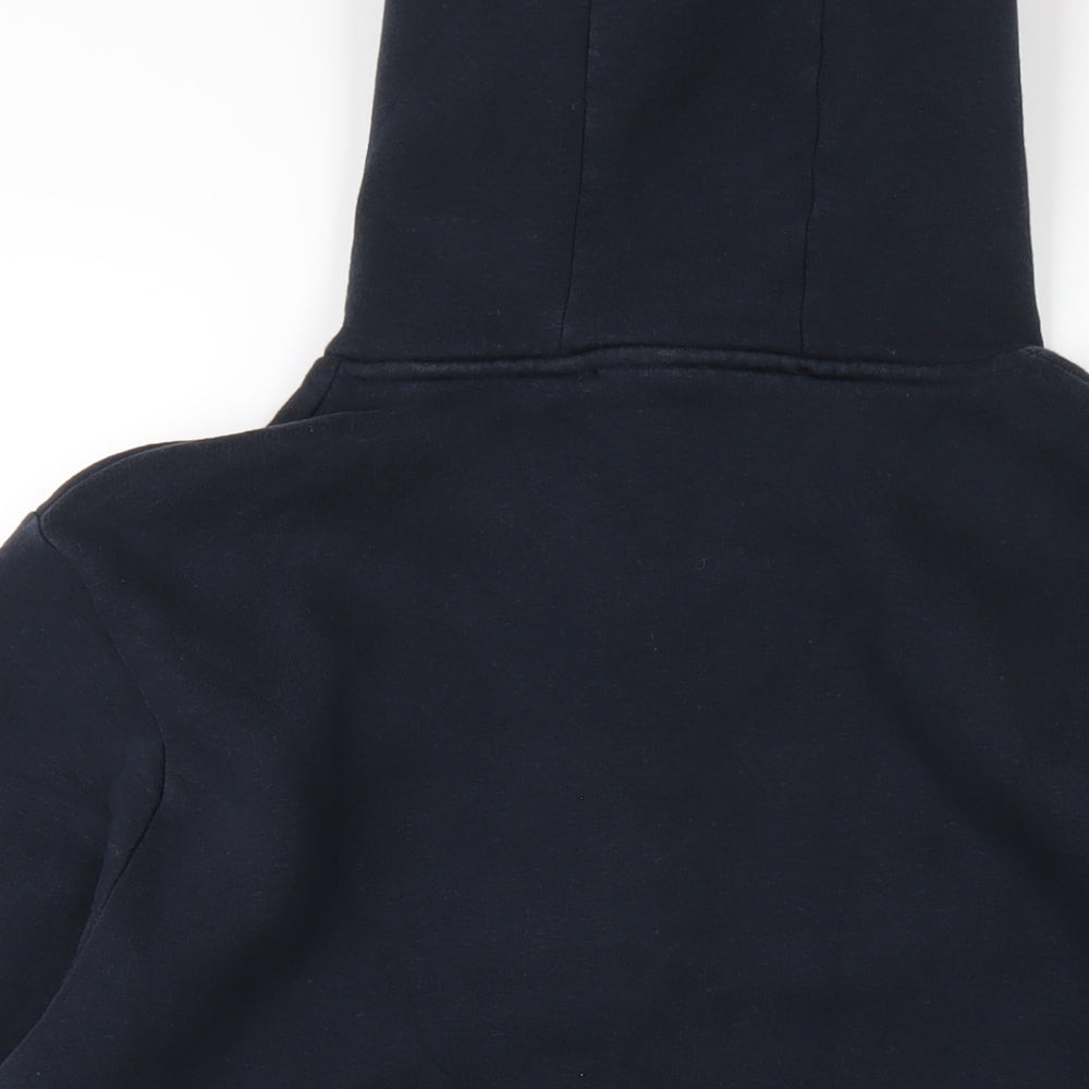 Jameson Carter Mens Blue Cotton Pullover Hoodie Size M