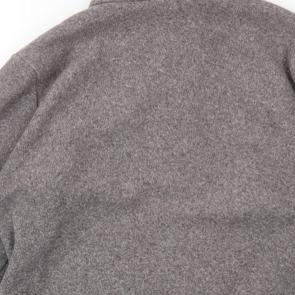 Marks & Spencer Womens Grey Jacket Size 12 Zip