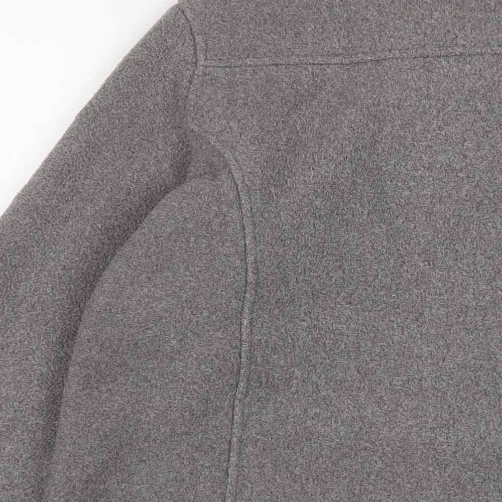 Marks & Spencer Womens Grey Jacket Size 14 Zip