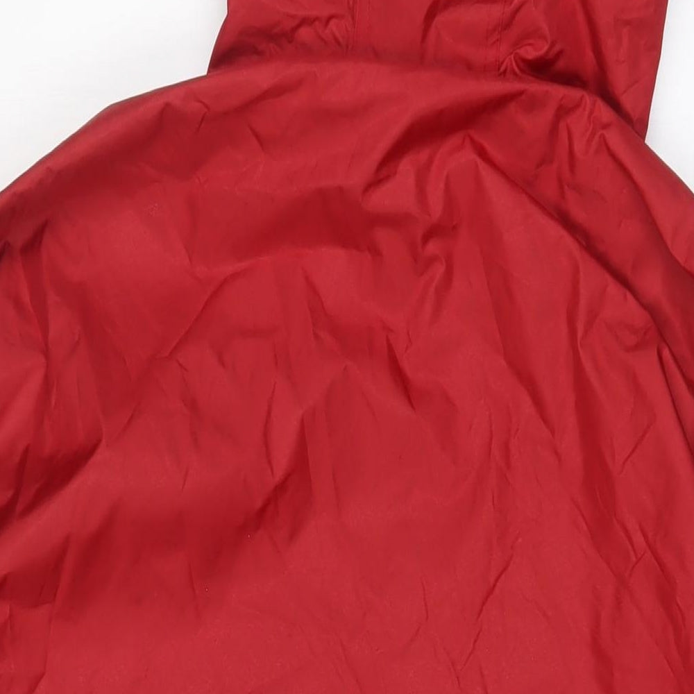 San Clemente Mens Red Jacket Size M Zip - Zip Pockets
