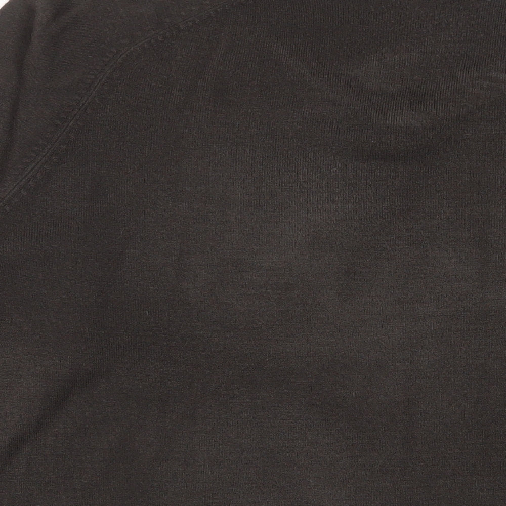 Marks & Spencer Mens Grey V-Neck Acrylic Pullover Jumper Size M Long Sleeve