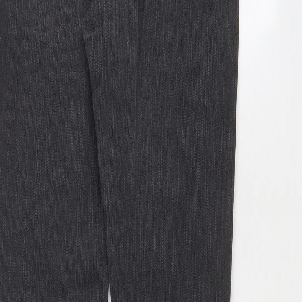 Topshop Womens Grey Cotton Skinny Jeans Size 28 in L30 in Regular Zip