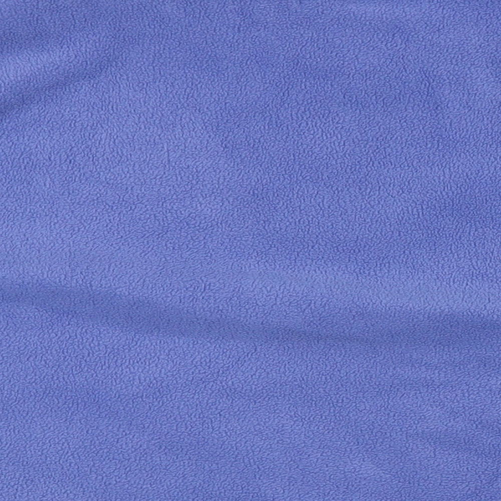 Nuggets Womens Blue Polyester Pullover Sweatshirt Size M Zip - Pockets