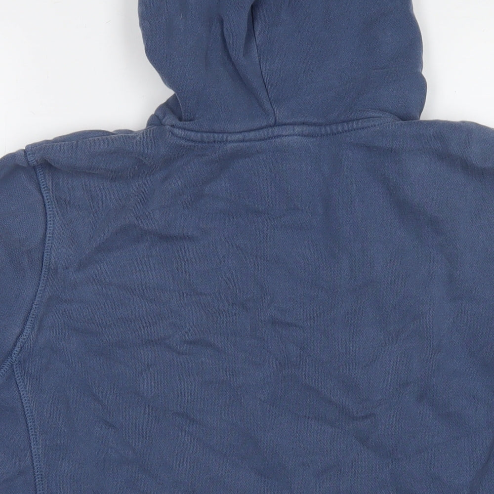 NEXT Mens Blue Cotton Pullover Hoodie Size S