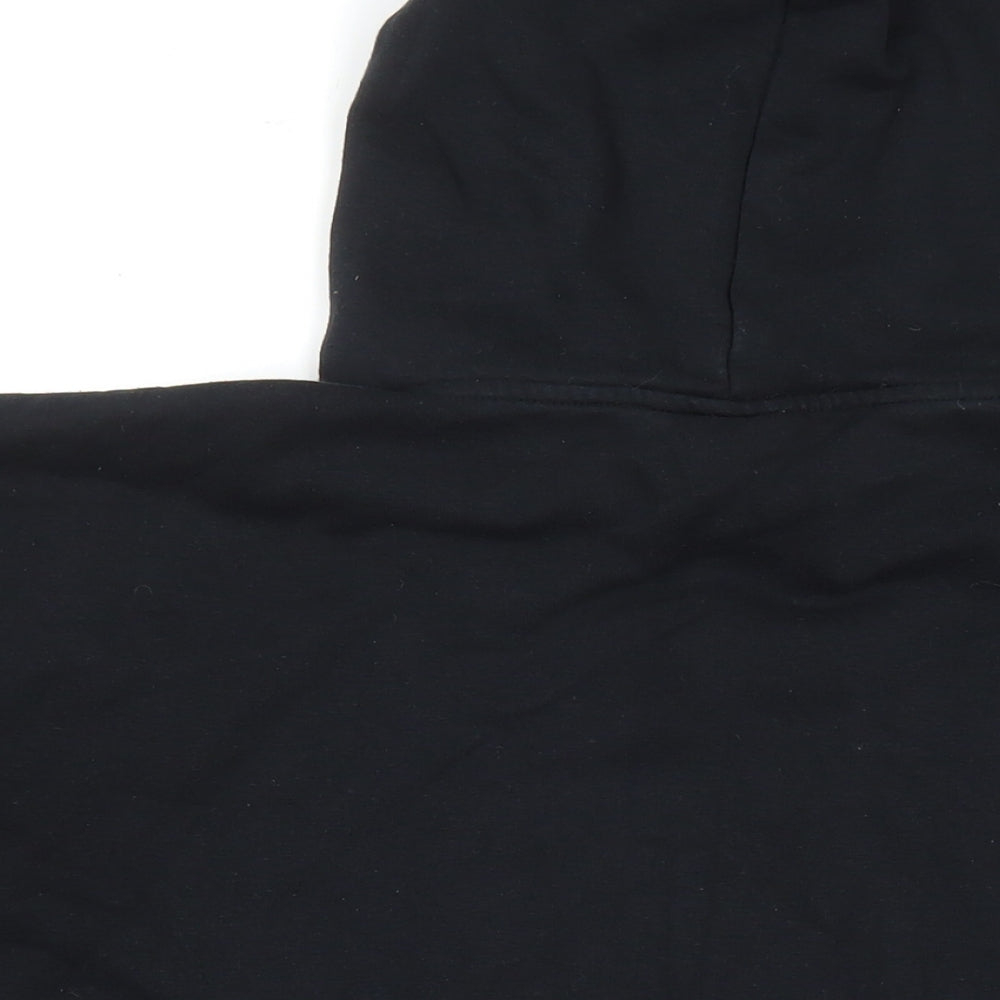 ASOS Womens Black Cotton Pullover Sweatshirt Size 22 Pullover