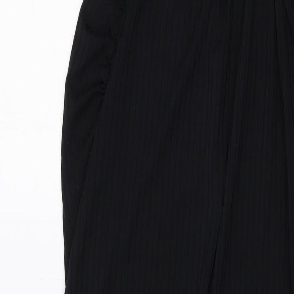 Boohoo Womens Beige Polyester Maxi Size 14 Round Neck Pullover