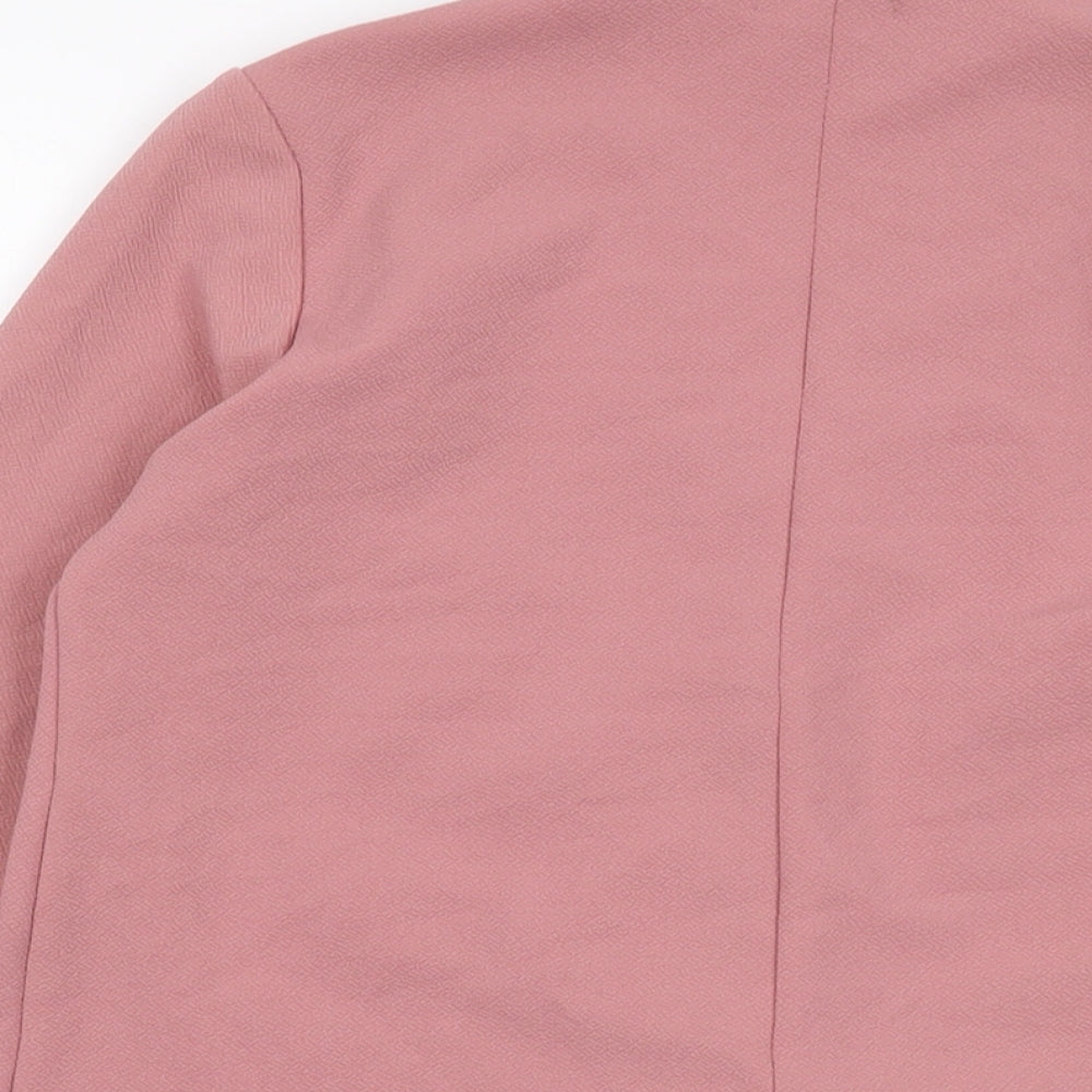 PRETTYLITTLETHING Womens Pink Jacket Size 8