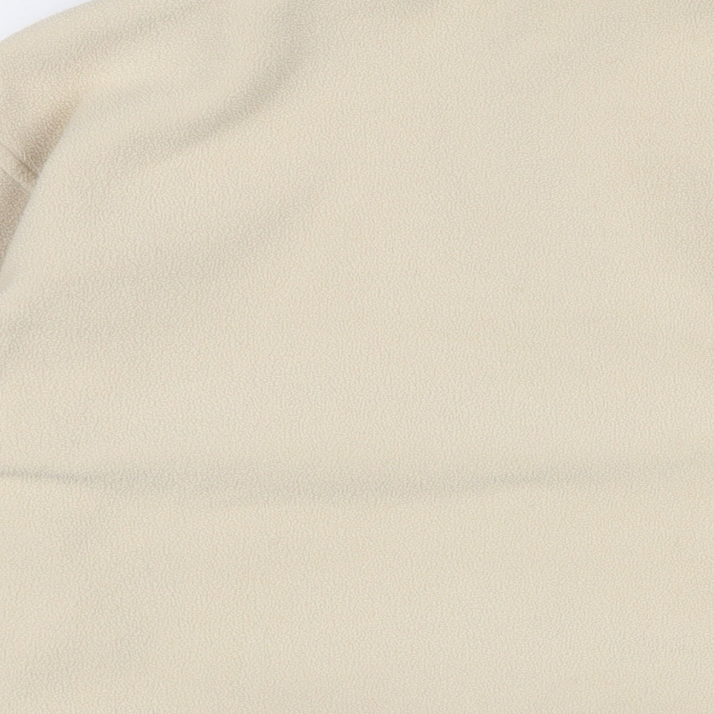 Marks & Spencer Womens Beige Jacket Size 16 Zip - Zip Pockets