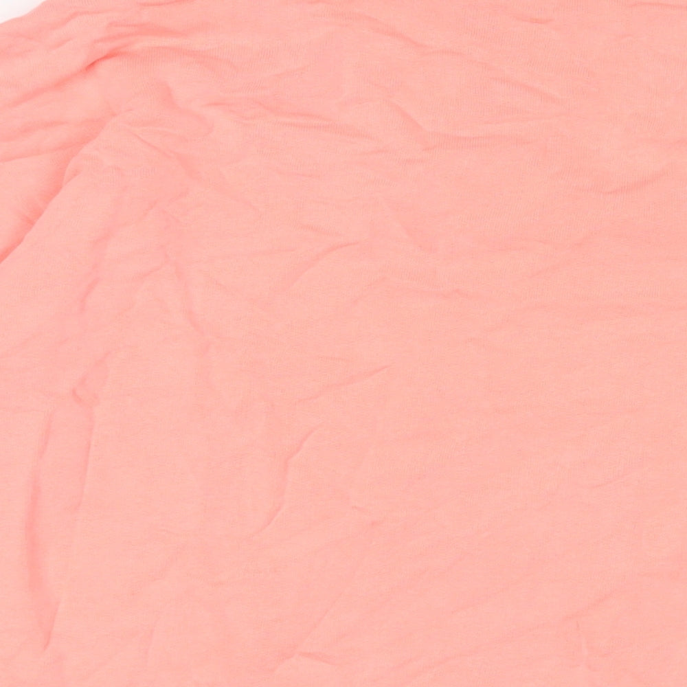 Marks & Spencer Womens Pink Cotton Pullover Sweatshirt Size M Pullover