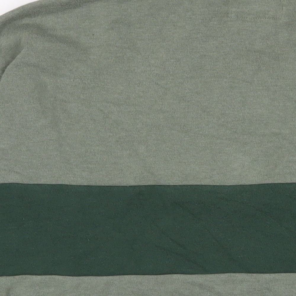 American Eagle Outfitters Mens Green Cotton Pullover Sweatshirt Size M
