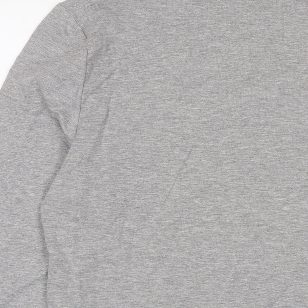 ASOS Mens Grey Cotton Pullover Sweatshirt Size L
