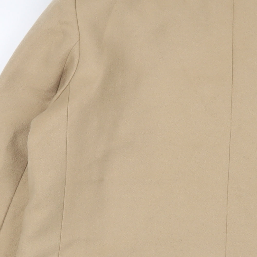 La Redoute Womens Beige Jacket Size 12 Button