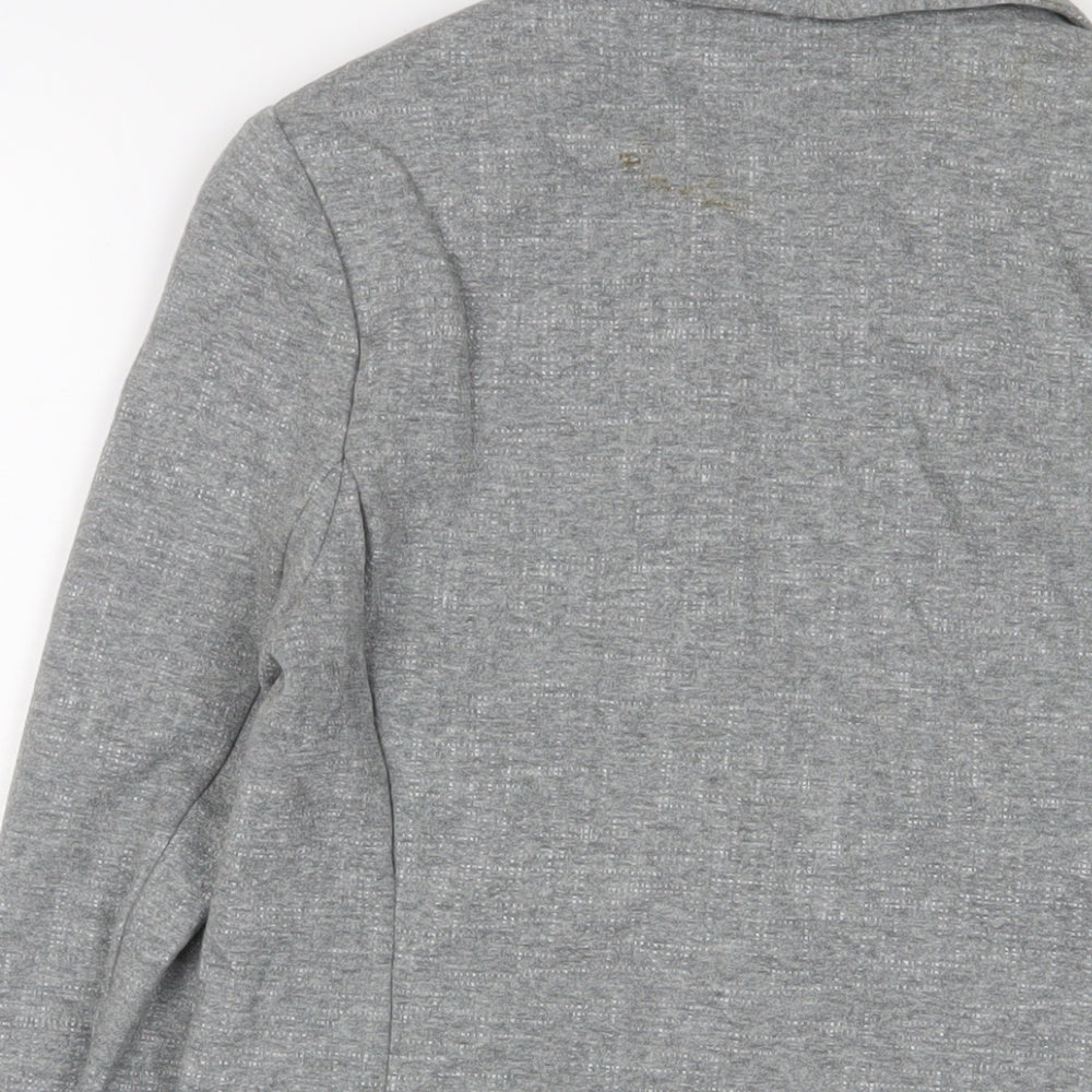 Marks & Spencer Womens Grey Jacket Size 8 - Open