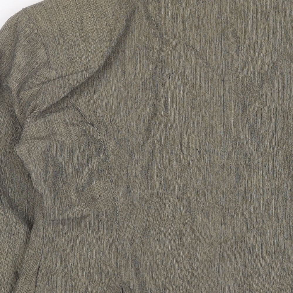 Part Two Womens Beige Jacket Blazer Size S Button