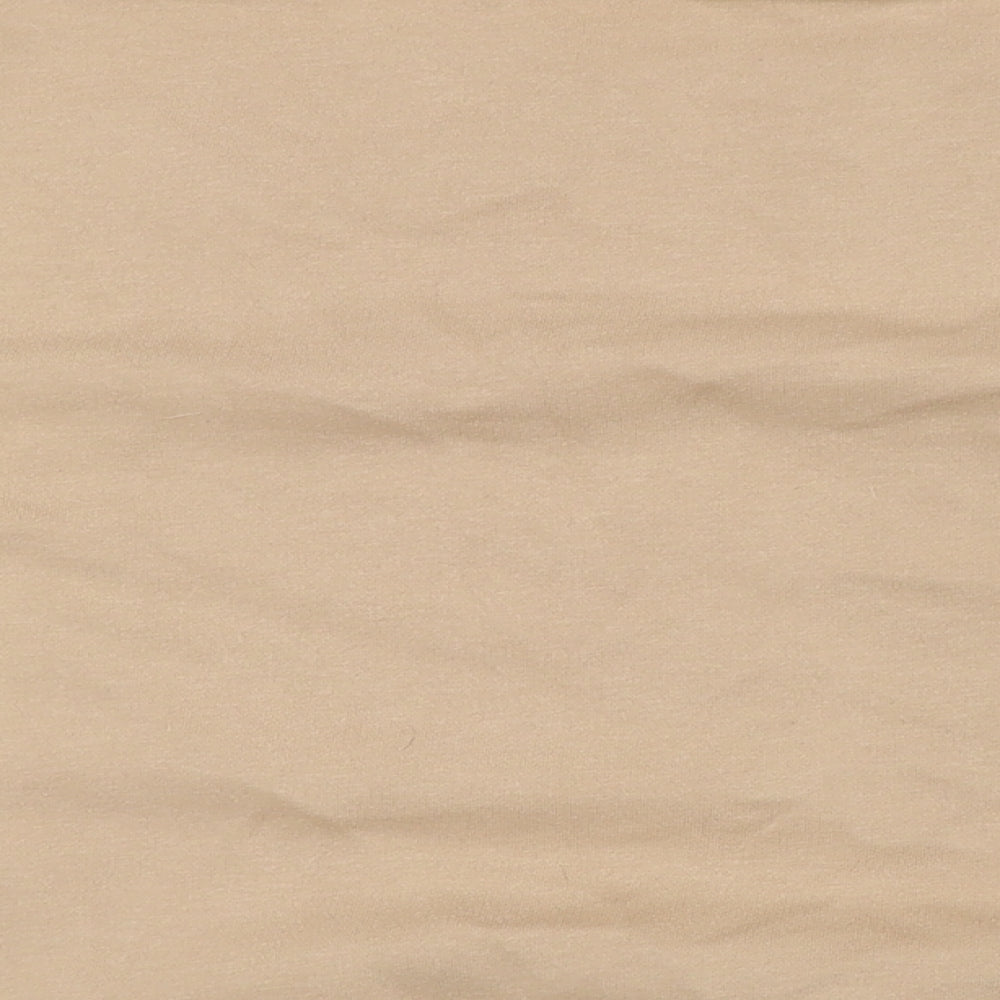 Very Womens Beige Cotton Pullover Sweatshirt Size 16