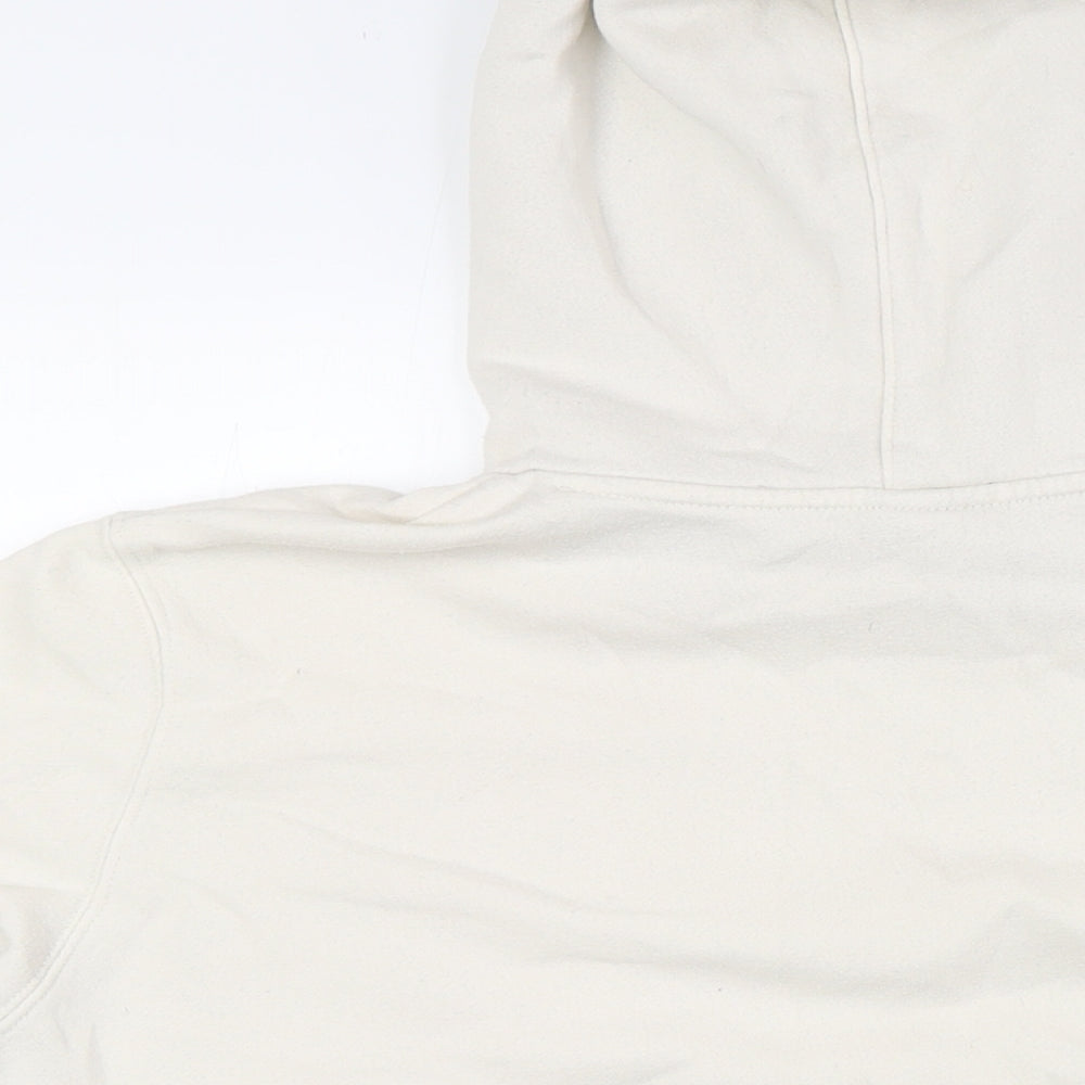 H&M Mens Ivory Cotton Pullover Sweatshirt Size M
